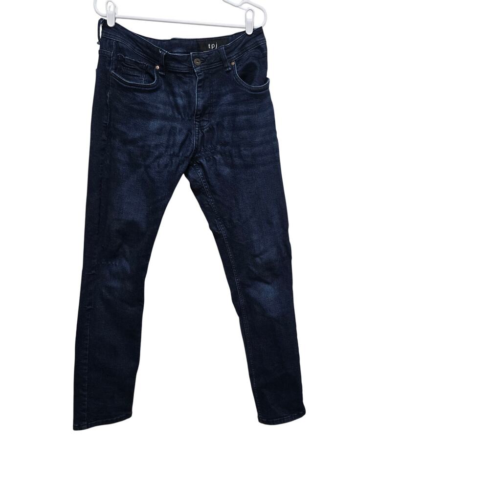 TPJ The Perfect Jean Slim Thick Fit Dark Wash Stretch Jeans Men 33x34